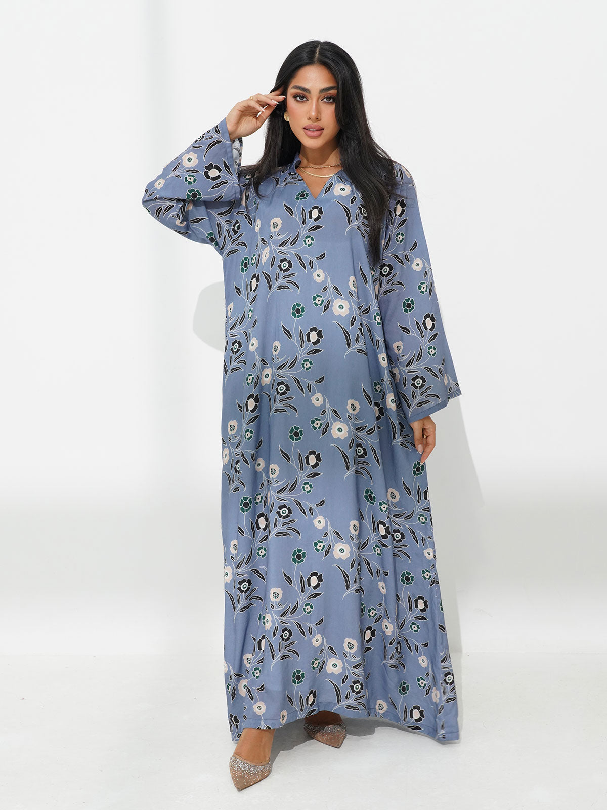 Floral Blue
